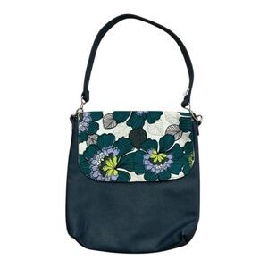 Thirty-One Navy Floral Crossbody Bag NEW TAGS